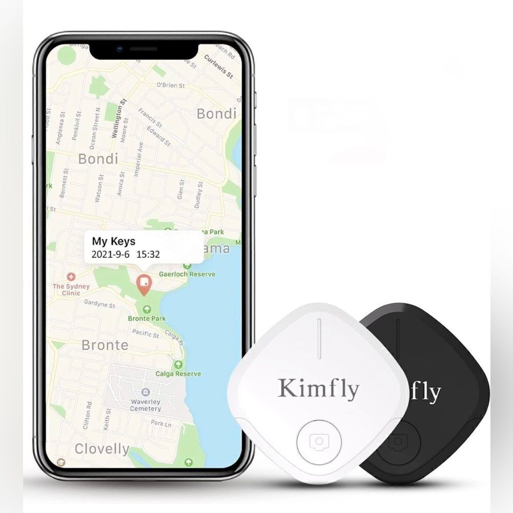 2-Pack Bluetooth Tracker Finder for Keys Wallets Backpacks for Android/iOS Phone - Picture 2 of 10